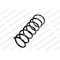 Lesjofors Rear Bmw 04-05 645Ci/ 06-07 650I Coil Spring, 4208453 4208453 - alternate 1